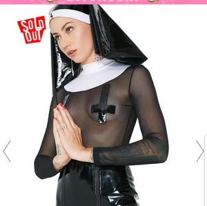 NWOT Sexy Nun Halloween Costume
